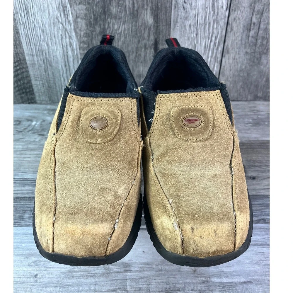OshKosh Bgosh Andrew Kids Tan Suede Leather Slip On Loafers Size 10 9M2140
